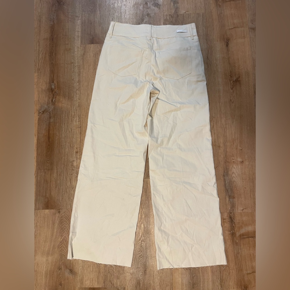 NWT PAIGE Sasha Raw-Waistband Trousers - Picture 10 of 13